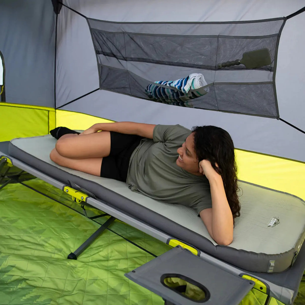 Core Equipment Outdoor Folding Camping CotĀ - ShopĀ CotsĀ atĀ Trekaline
