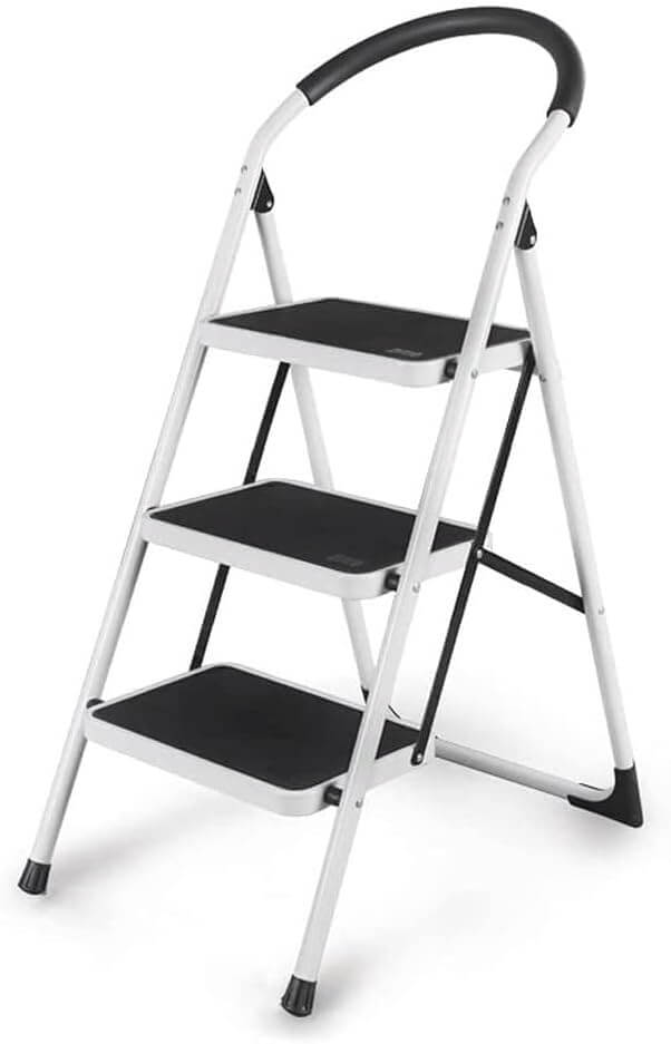 Procamp 3-Steps Folding Steel Ladder - Shop Ladders at Trekaline