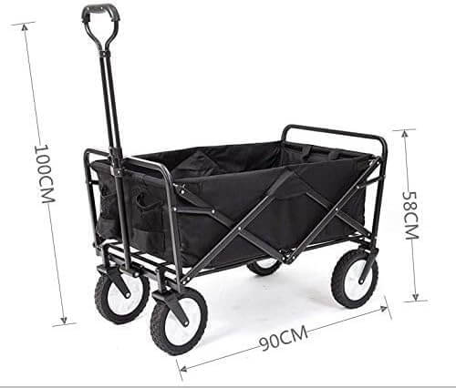 Procamp Heavy Duty Wagon Trolley - Shop Beach Wagons and Bags at Trekaline
