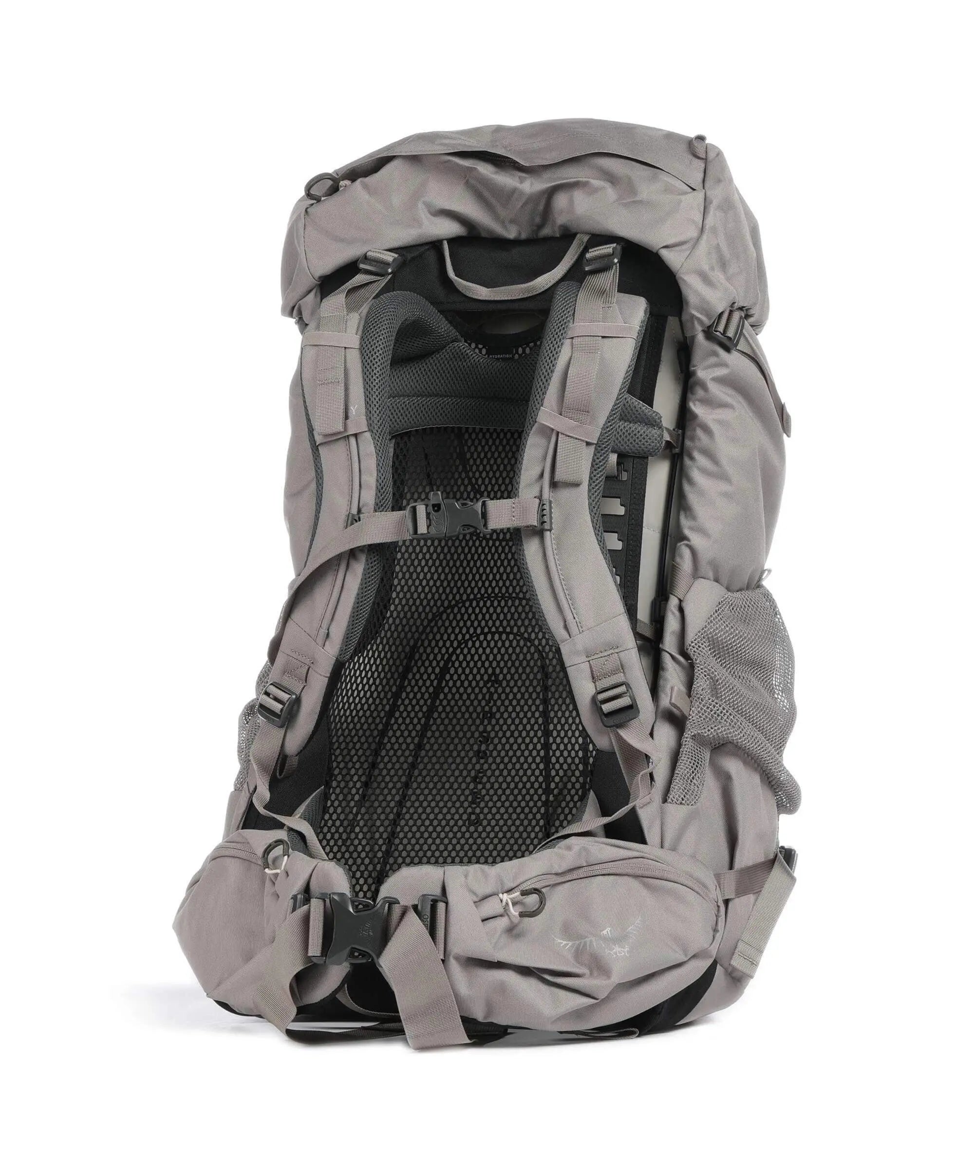 Osprey Renn 65 - Women backpack with raincover and adjustable features for female backpackers, certified bluesign product.