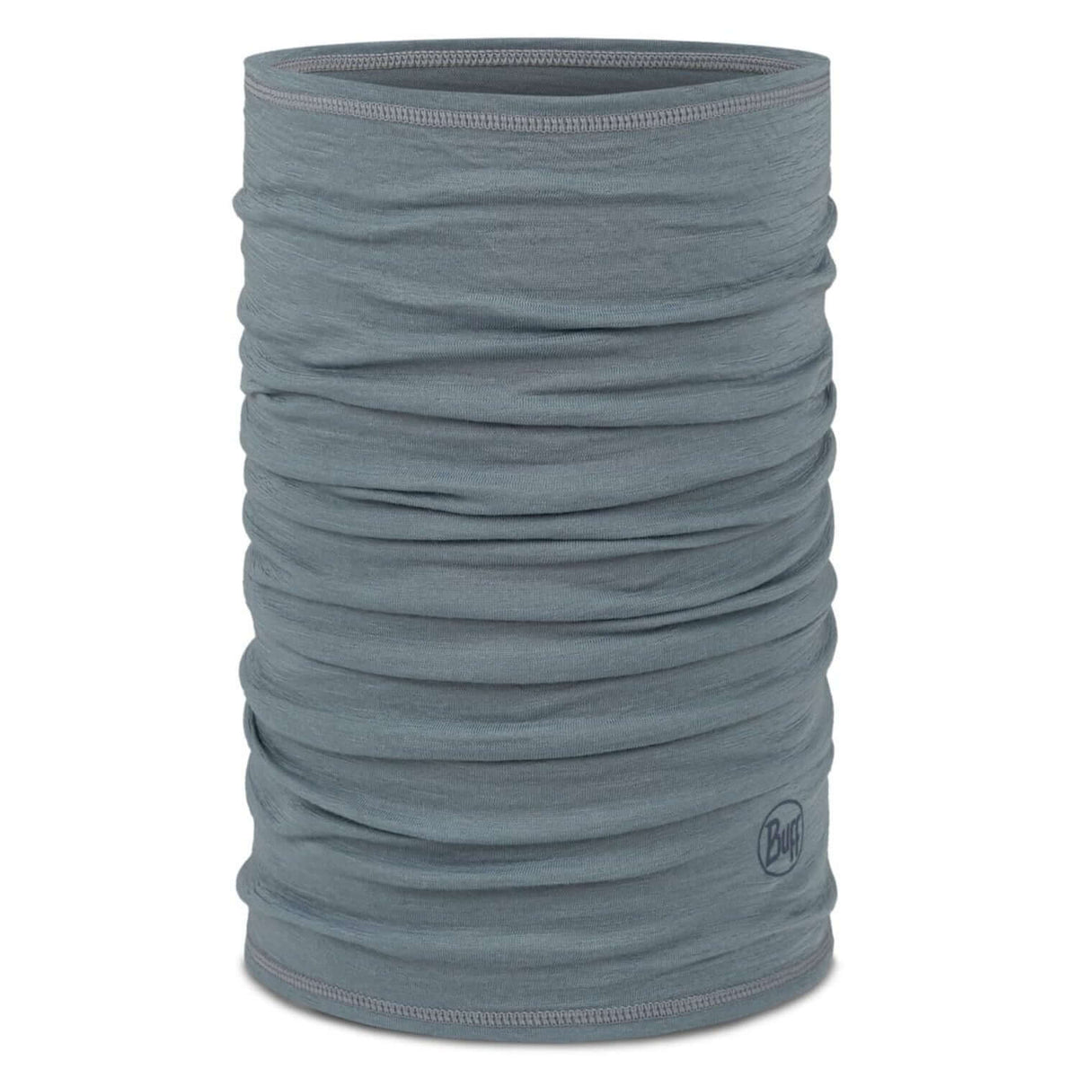 Buff Merino Lightweight Neckwear - Solid Flint - Shop Neck Gaiters at Trekaline