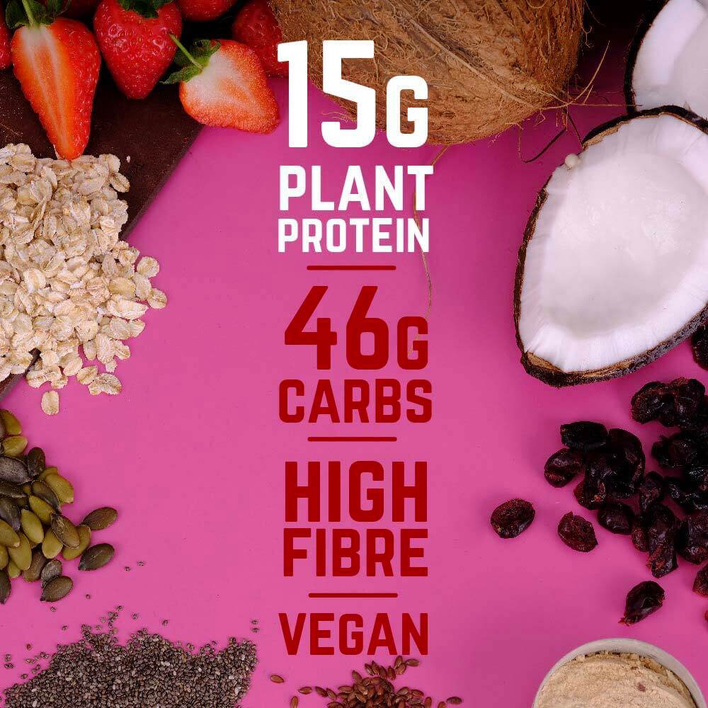 Veloforte Strawberry & Coconut Complete Overnight Oats Nutritional benefits