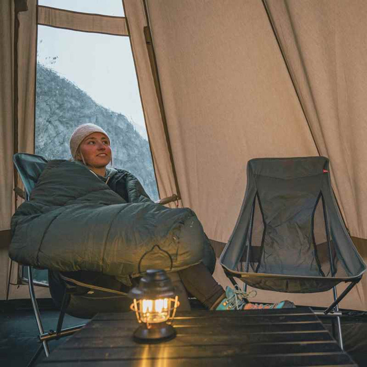 Vango Microlite Tall Chair SmokeĀ - ShopĀ Camp ChairsĀ atĀ Trekaline