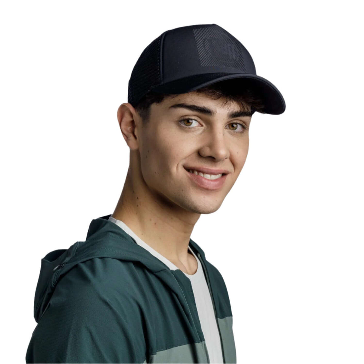 Buff Trucker Cap Reth Black Casual UV Mesh Hat
