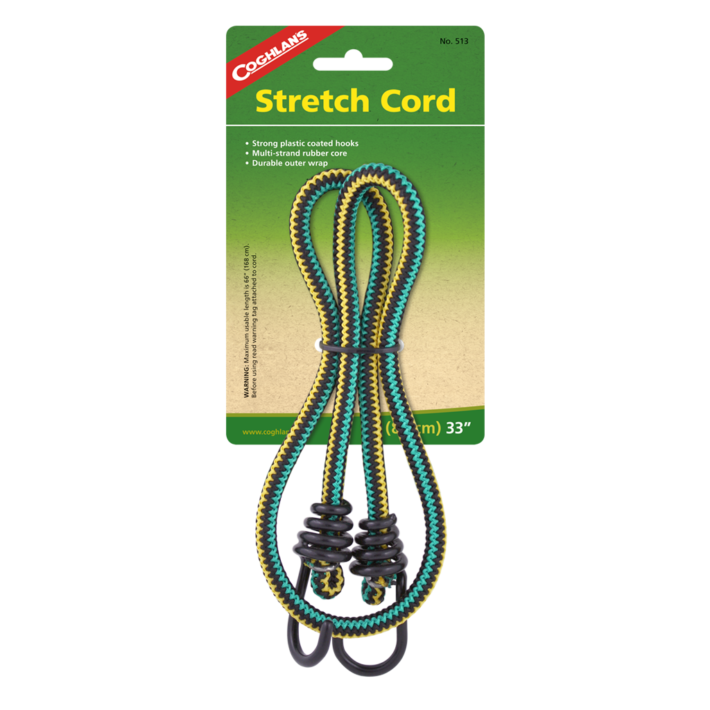 Coghlan's Heavy Duty Bungee Stretch CordsĀ - ShopĀ Bungee CordsĀ atĀ Trekaline