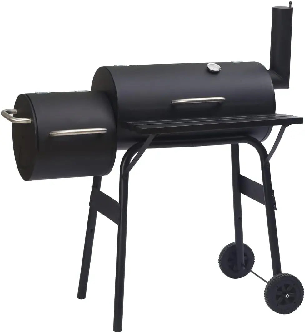 Procamp Round Barrel Double BBQ Grill - Shop Charcoal Grills at Trekaline