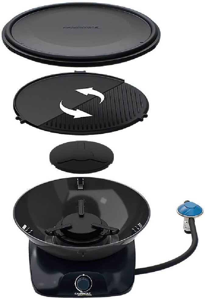 Campingaz 360 Grill Stove CV Anthracite BlackĀ - ShopĀ Gas GrillsĀ atĀ Trekaline