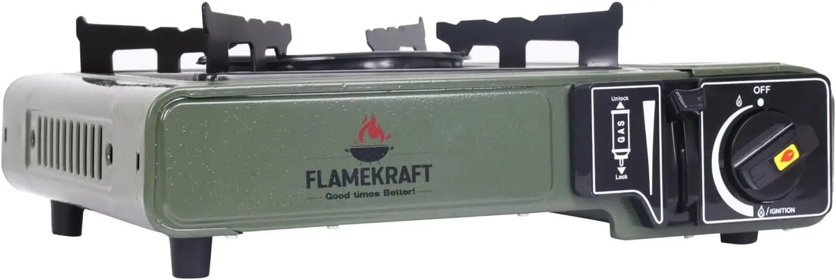 Flamekraft Portable Gas Stove with Ceramic Burner - Shop Camp Stoves at Trekaline