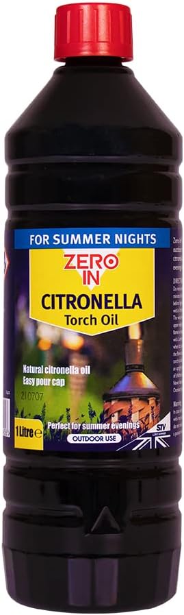 STV Zero In Citronella Garden Torch Oil 1 L