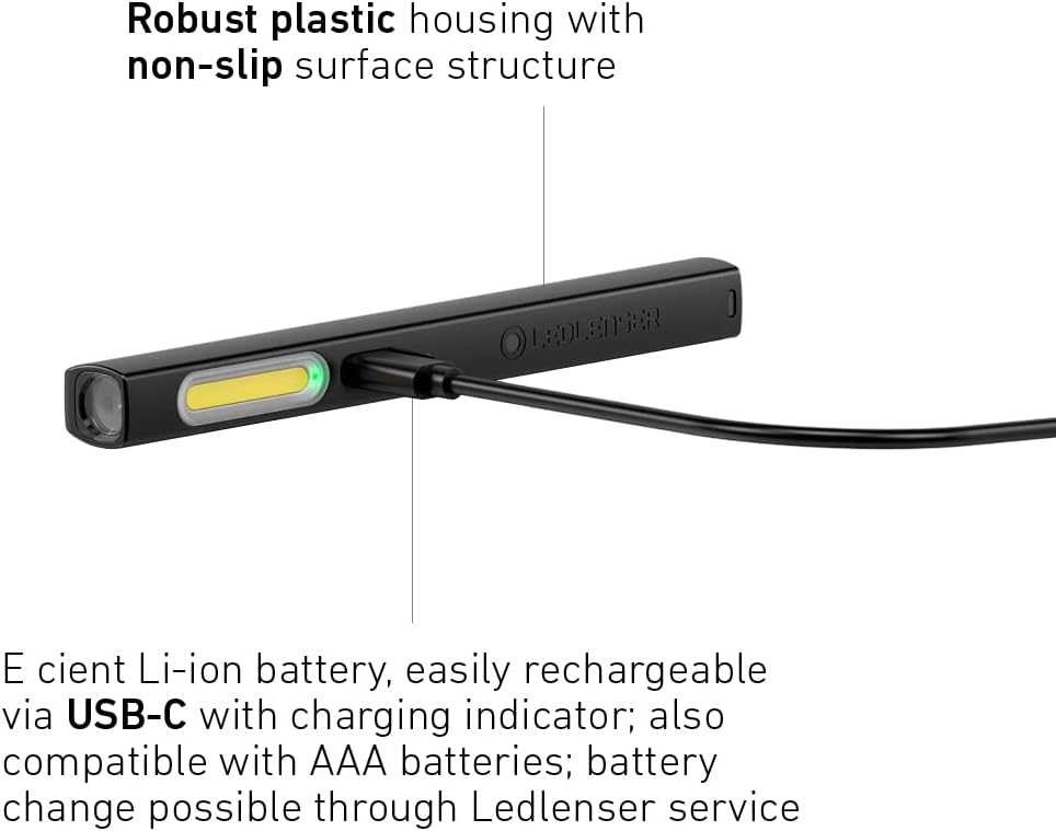 Ledlenser W2R Rechargeable Test Light - Shop Flashlights at Trekaline