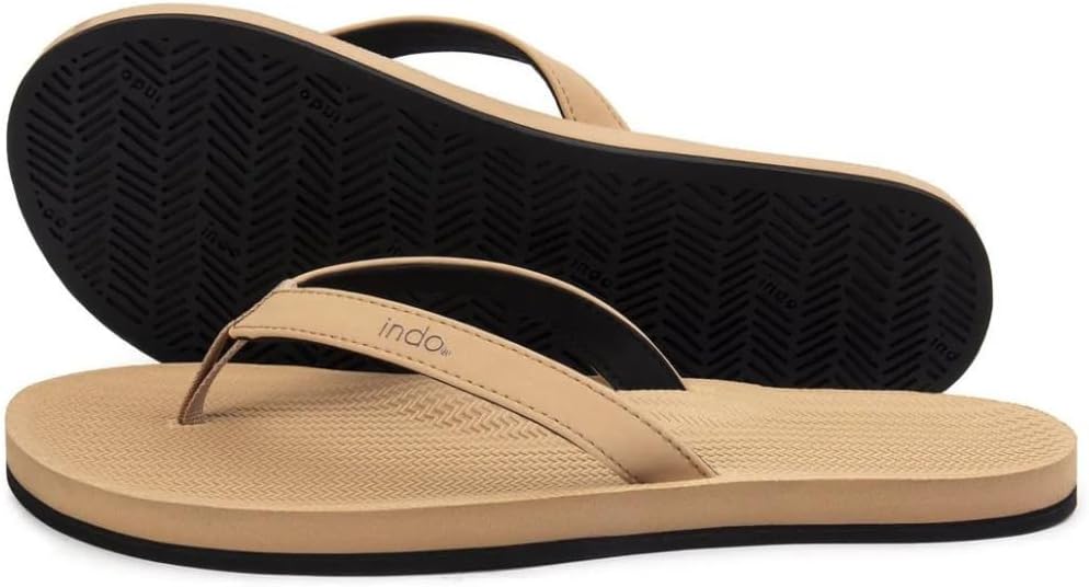 Indosole Men's ESSNTLS Flip Flops