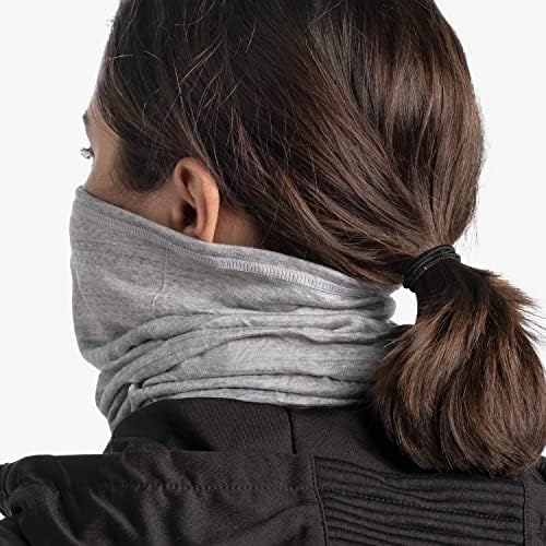 Buff Merino Lightweight Neckwear - Solid Light Grey