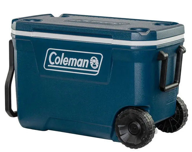Coleman Xtreme 62 Wheeled Cooler - Shop Hard-sided Coolers at Trekaline