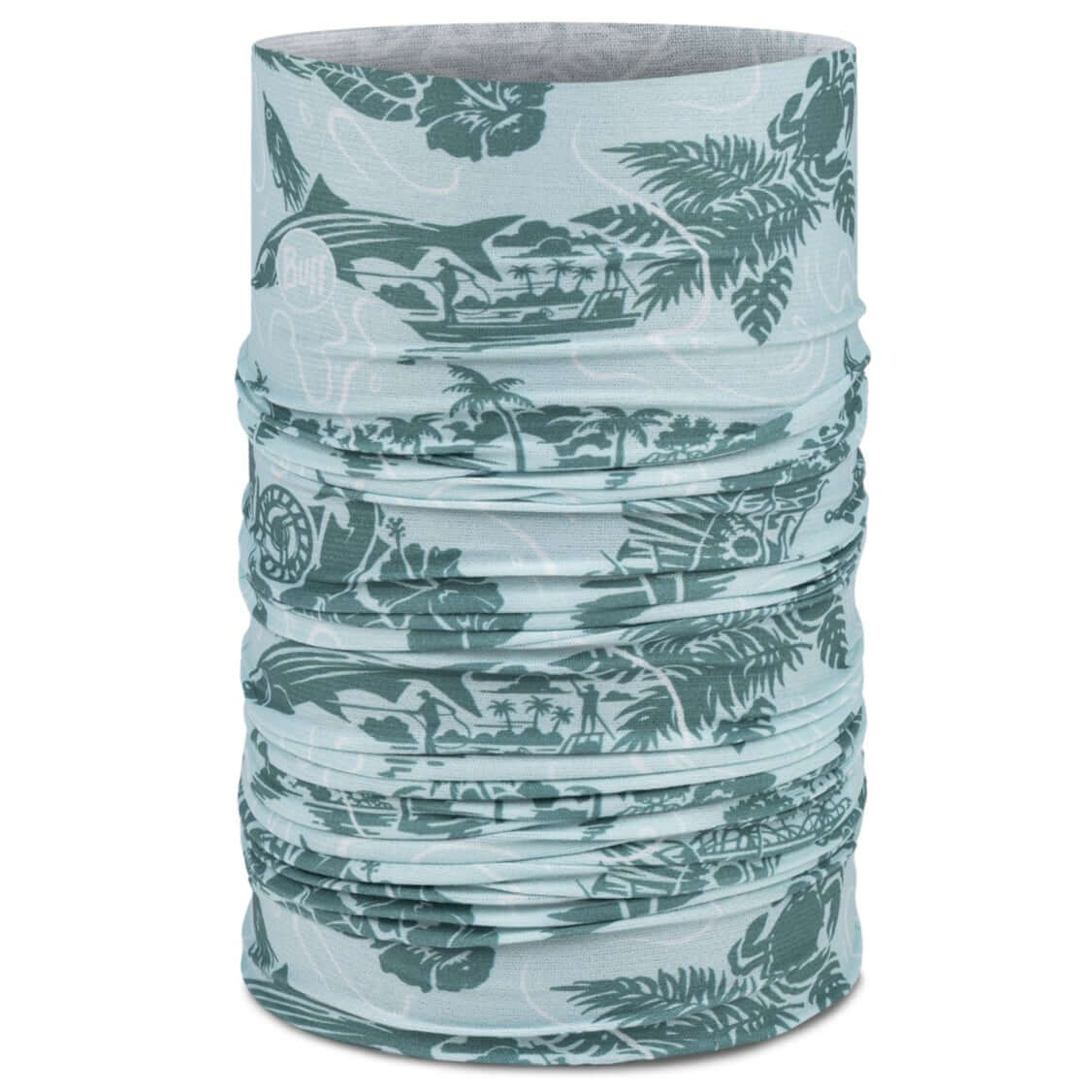 Buff CoolNet UV Neckwear - Lake River Salt - Shop Neck Gaiters at Trekaline