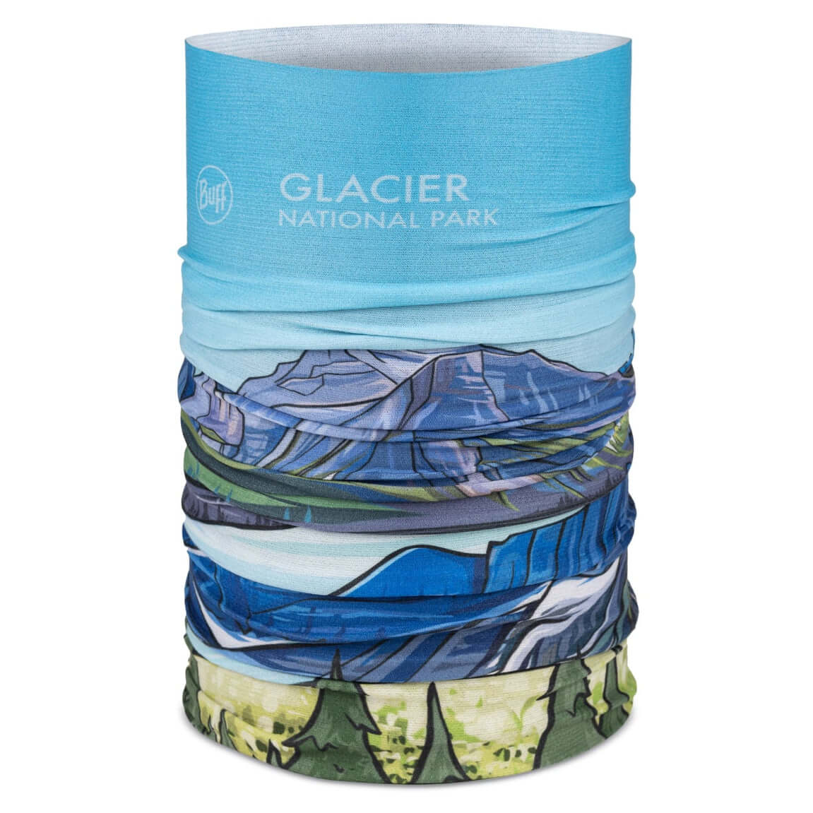 Buff CoolNet UV Neckwear - Glacier National Park - Shop Neck Gaiters at Trekaline
