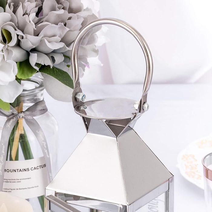 La Hacienda Palma Stainless Steel Lantern