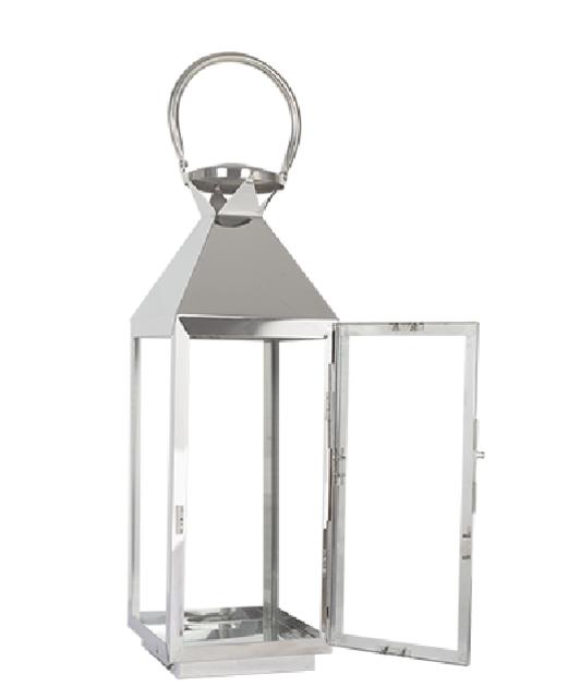 La Hacienda Palma Stainless Steel Lantern