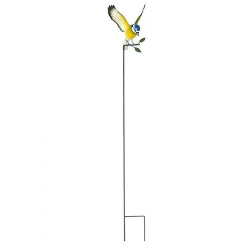 La Hacienda Inquisitive Blue Tit on Stake