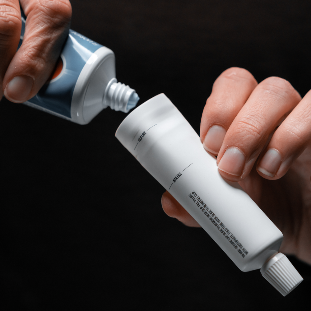 Refillable Toothpaste Tubes (2-Pack) - Shop Squeeze Bottles at Trekaline