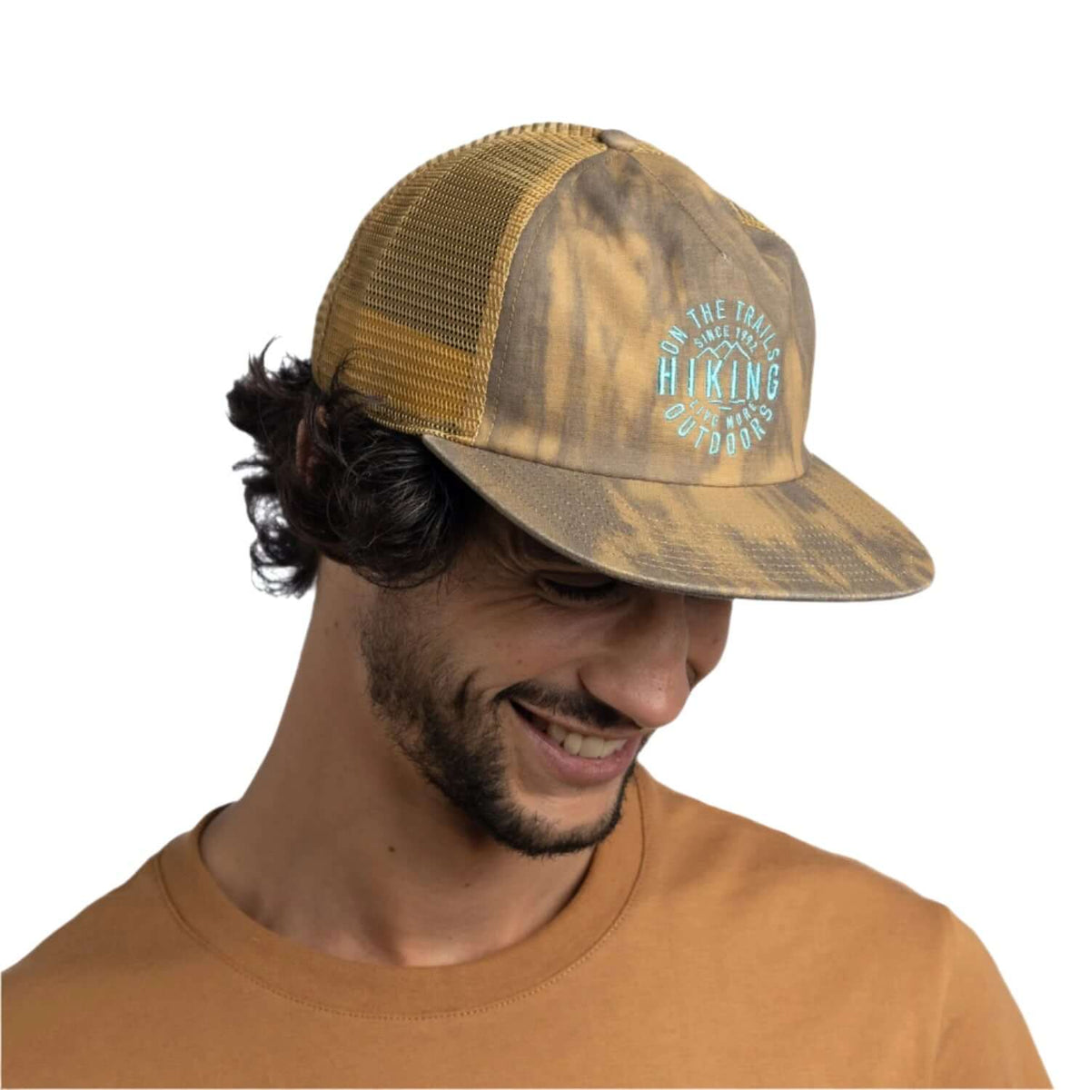 Buff Trucker Cap Ikshi Fawn Lightweight Mesh Hat