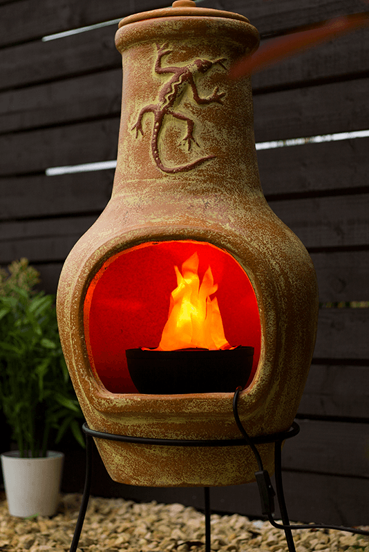 La Hacienda Flicker Flame Lamp