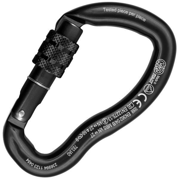 Kong Ergo Screw Sleeve Alloy Carabiner