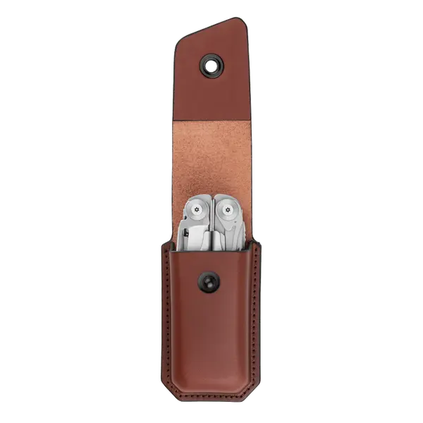 Leatherman Ainsworth EDC Premium Leather Sheath Brown - Shop Multi-Tools at Trekaline