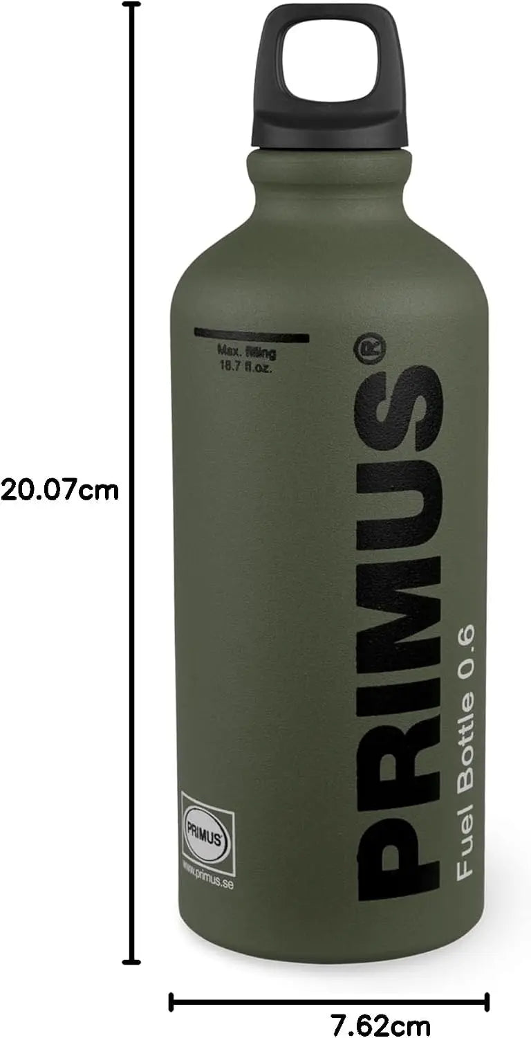 Primus Fuel Bottle Liquid Aluminum Canister Green - Shop Fuel Bottles at Trekaline
