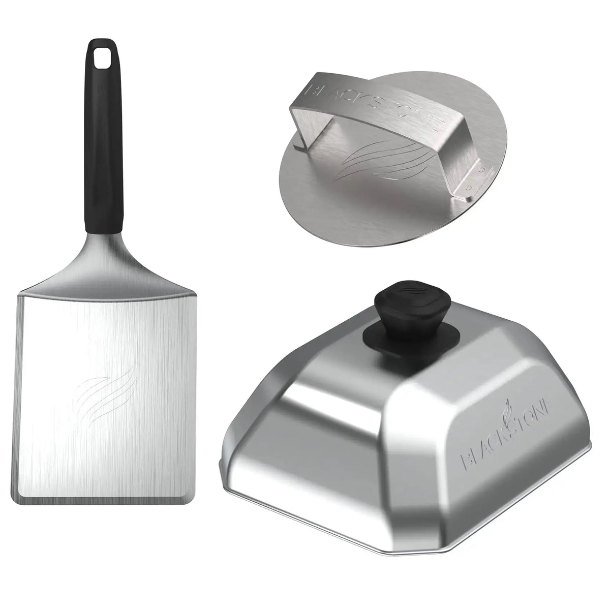 Blackstone Hamburger Kit 3 Pieces - Spatula Press Dome
