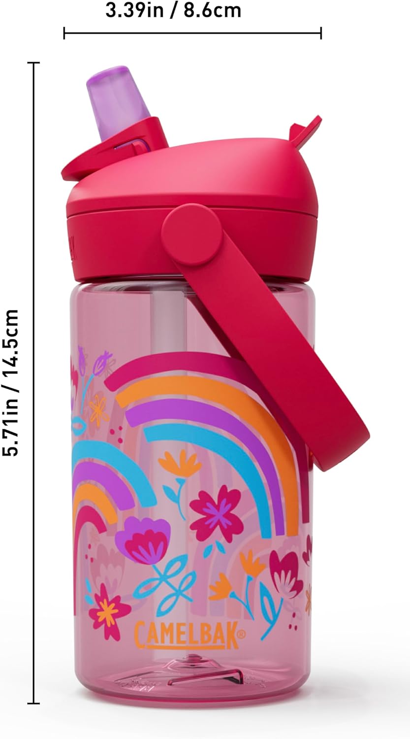 Camelbak Thrive Flip Straw Bottle 14 oz -Kids - Shop Water Bottles at Trekaline