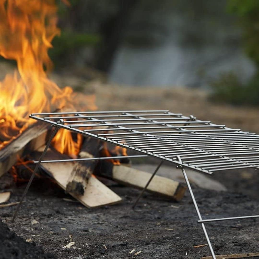 Coghlan's Folding Camp Grill 24x12 - Shop Campfire Grills at Trekaline