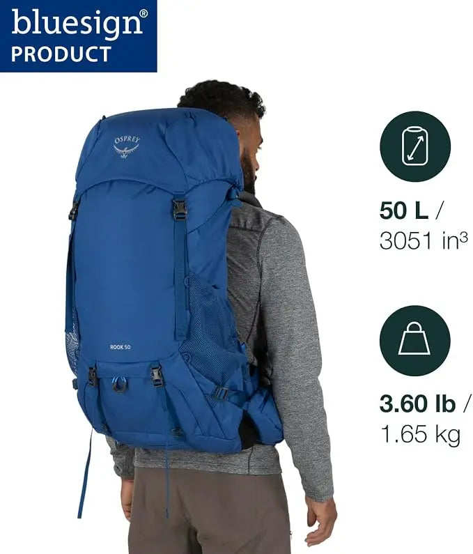 Osprey Rook 50 Backpacking Pack - MenĀ - ShopĀ Backpacking PacksĀ atĀ Trekaline