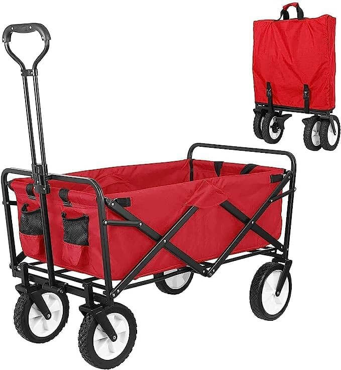 Procamp Heavy Duty Wagon Trolley - Shop Beach Wagons and Bags at Trekaline
