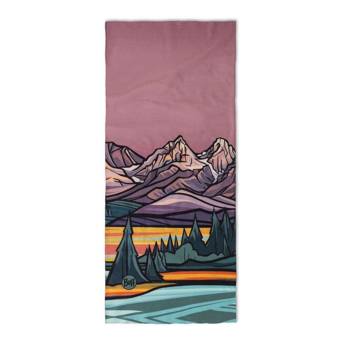Buff CoolNet UV Neckwear - Grand Teton National Park - Shop Neck Gaiters at Trekaline