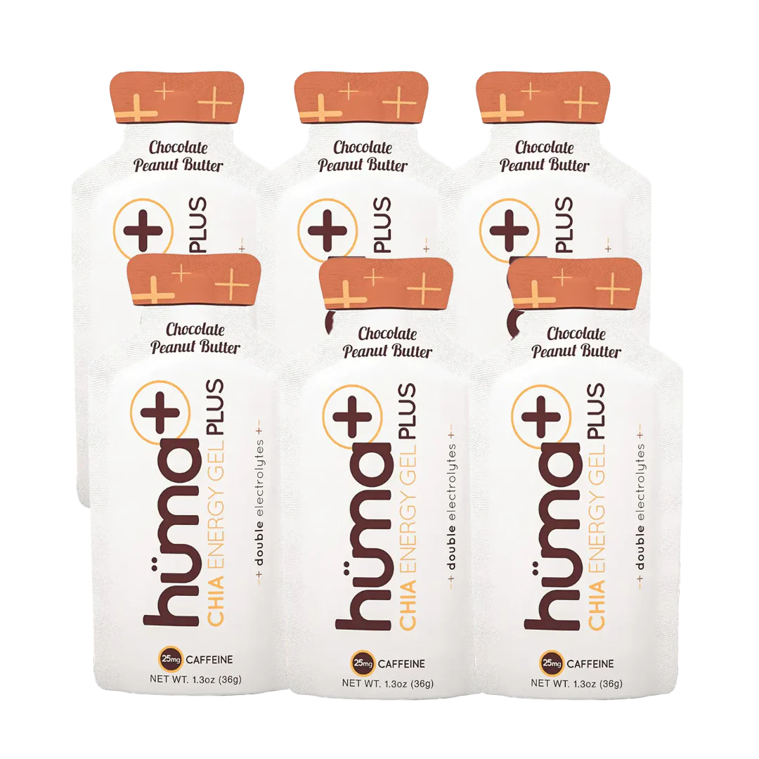 Huma Chia Energy Gel Plus Peanut Butter and Chocolate 36 g
