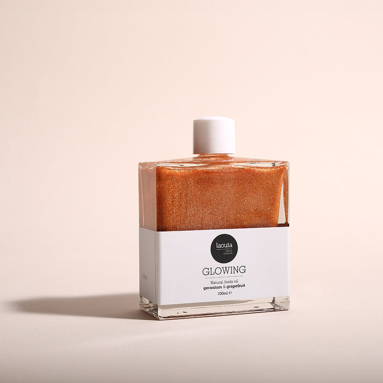 Laouta Glowing Body Oil Geranium and Grapefruit