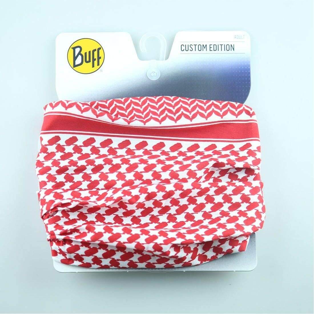 Buff Original Shemagh Traditional Red White