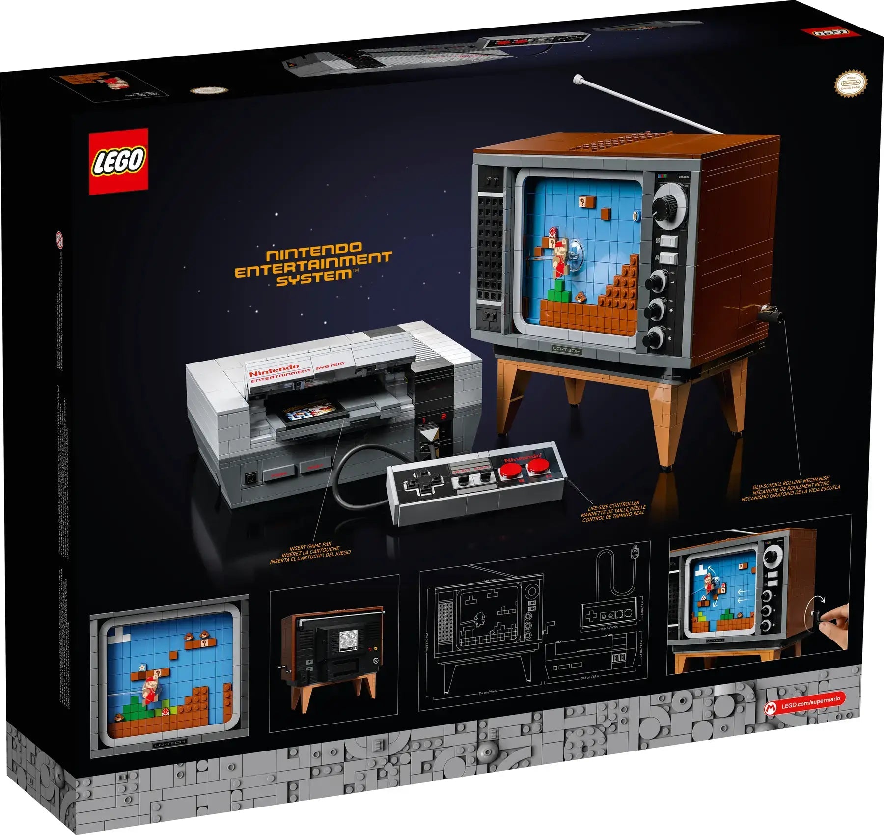 LEGO Super Mario Nintendo Entertainment System Set - Shop Indoor Toys at Trekaline