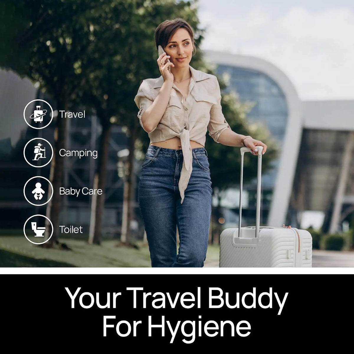 Hygiene Collective Mist Portable Bidet - Shop Camp Toilets at Trekaline