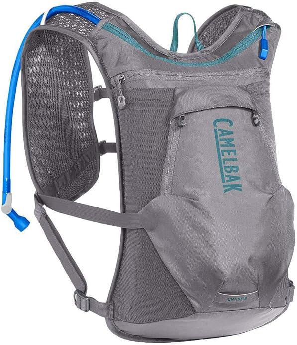 Gunmetal / Larkspur CamelBak Chase 8 Vest MTB Hydration Pack