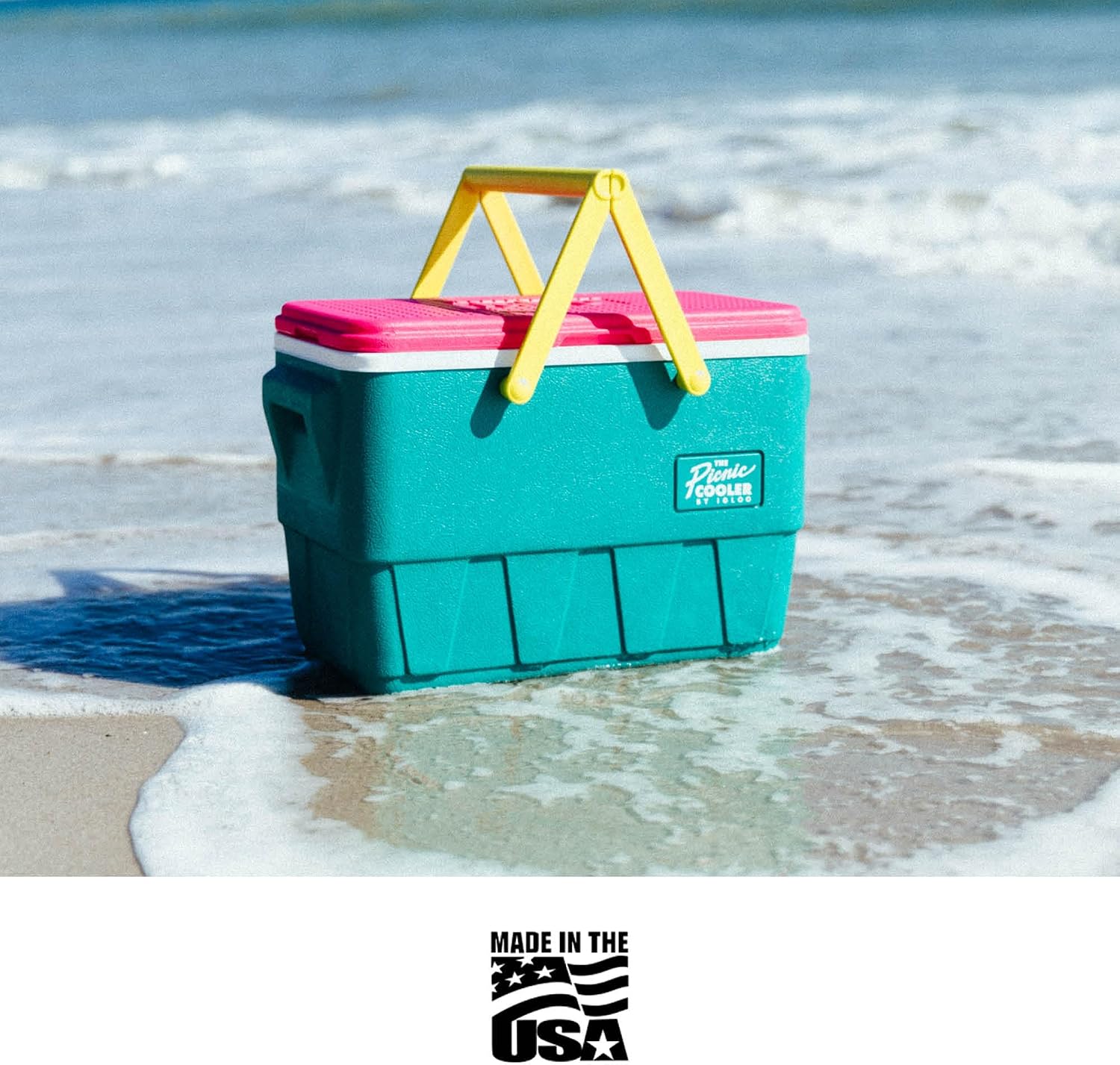 Igloo Retro Picnic Basket Cooler 25 Quart - Shop Hard-sided Coolers at Trekaline