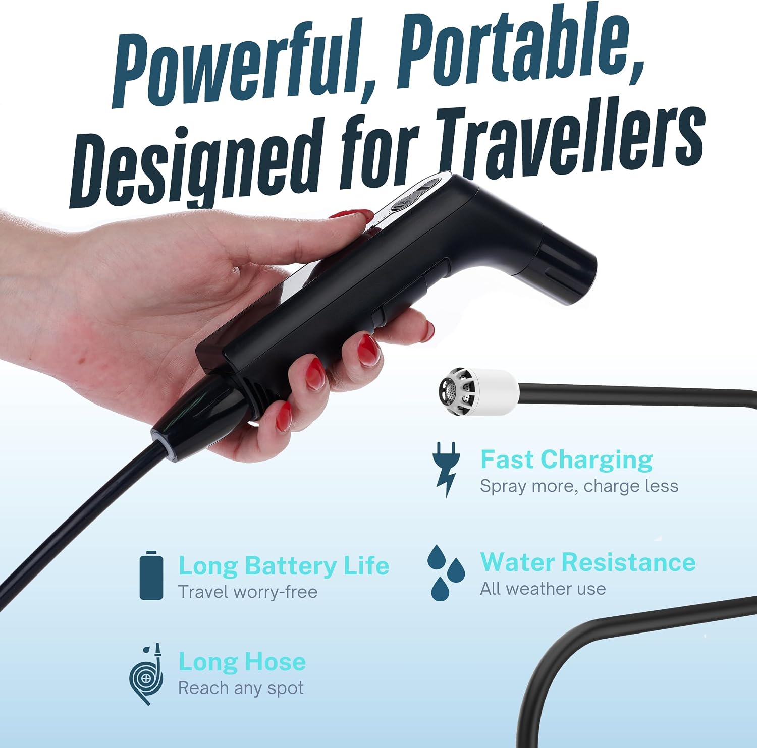 Hygiene Collective Bliss Rechargeable Bidet - Shop Camp Toilets at Trekaline