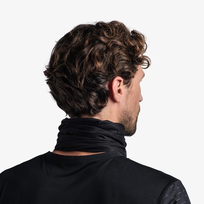 Buff CoolNet UV Neckwear - Solid Black