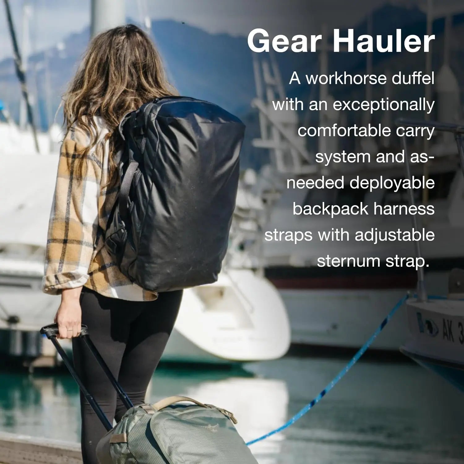 Osprey Transporter Squffel 70 Duffel Bag - Shop Duffel Bags at Trekaline
