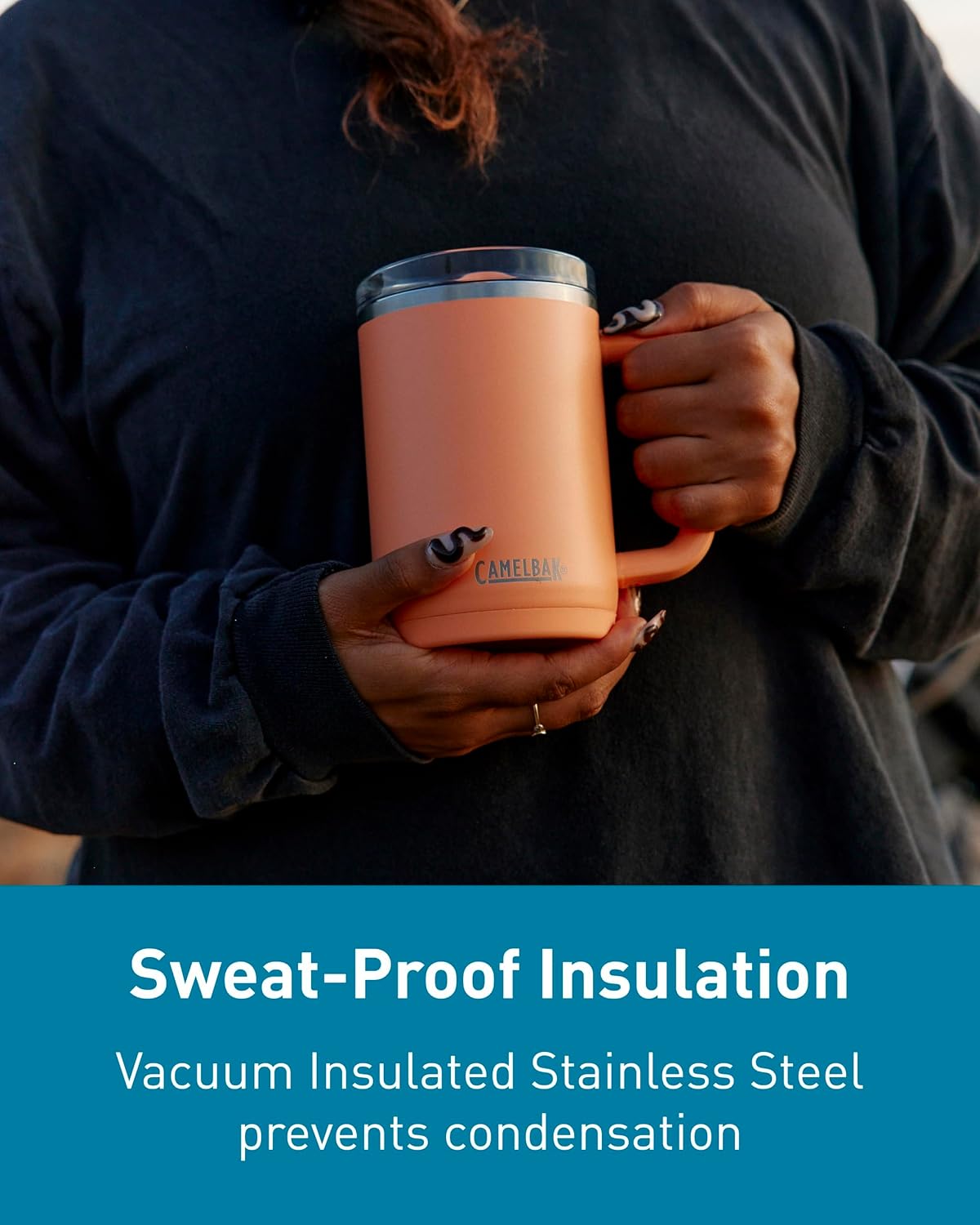 Camelbak Thrive Insulated Stainless Steel Mug 16 ozĀ - ShopĀ Travel MugsĀ atĀ Trekaline