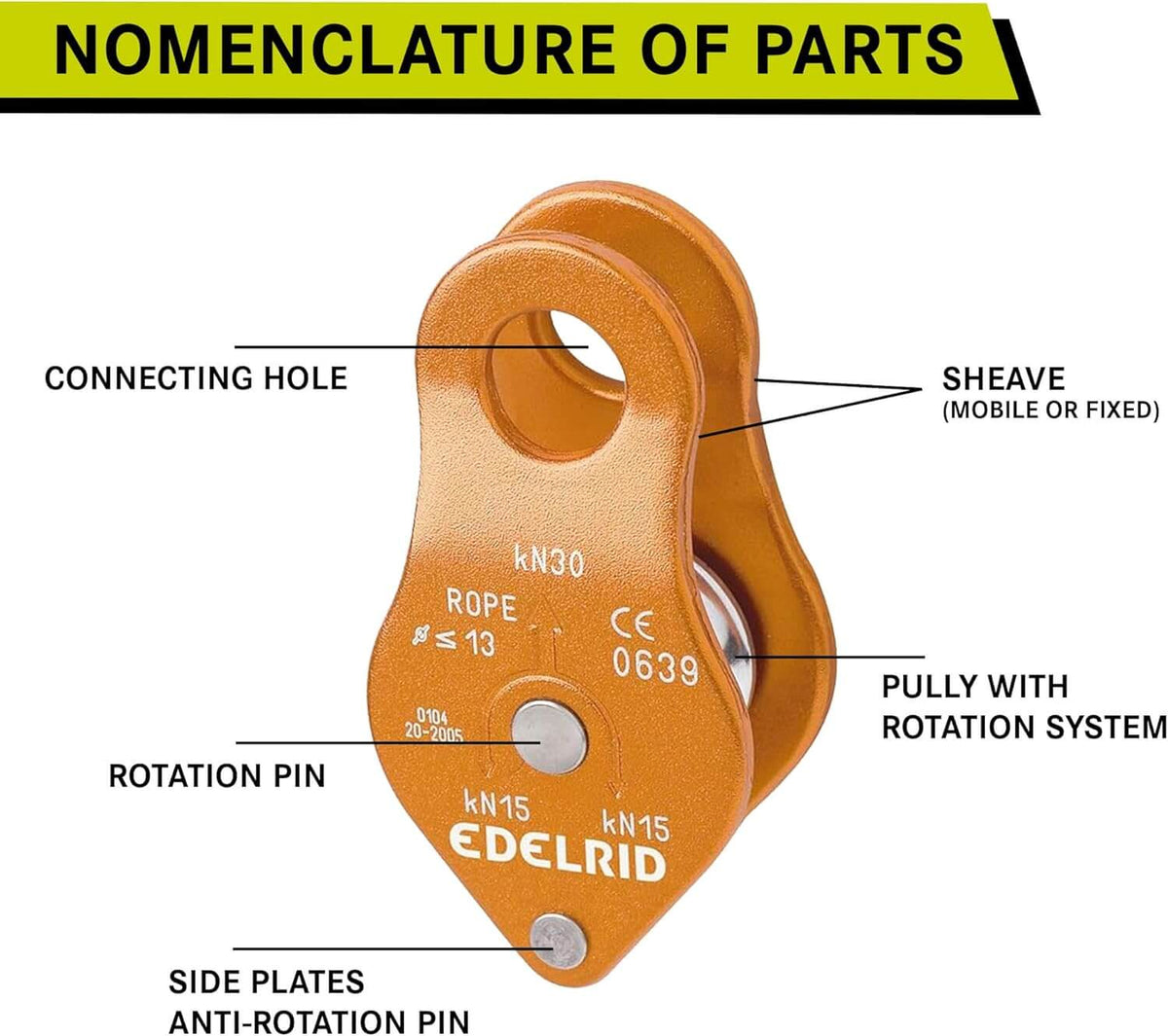 Edelrid Easy Single Pulley