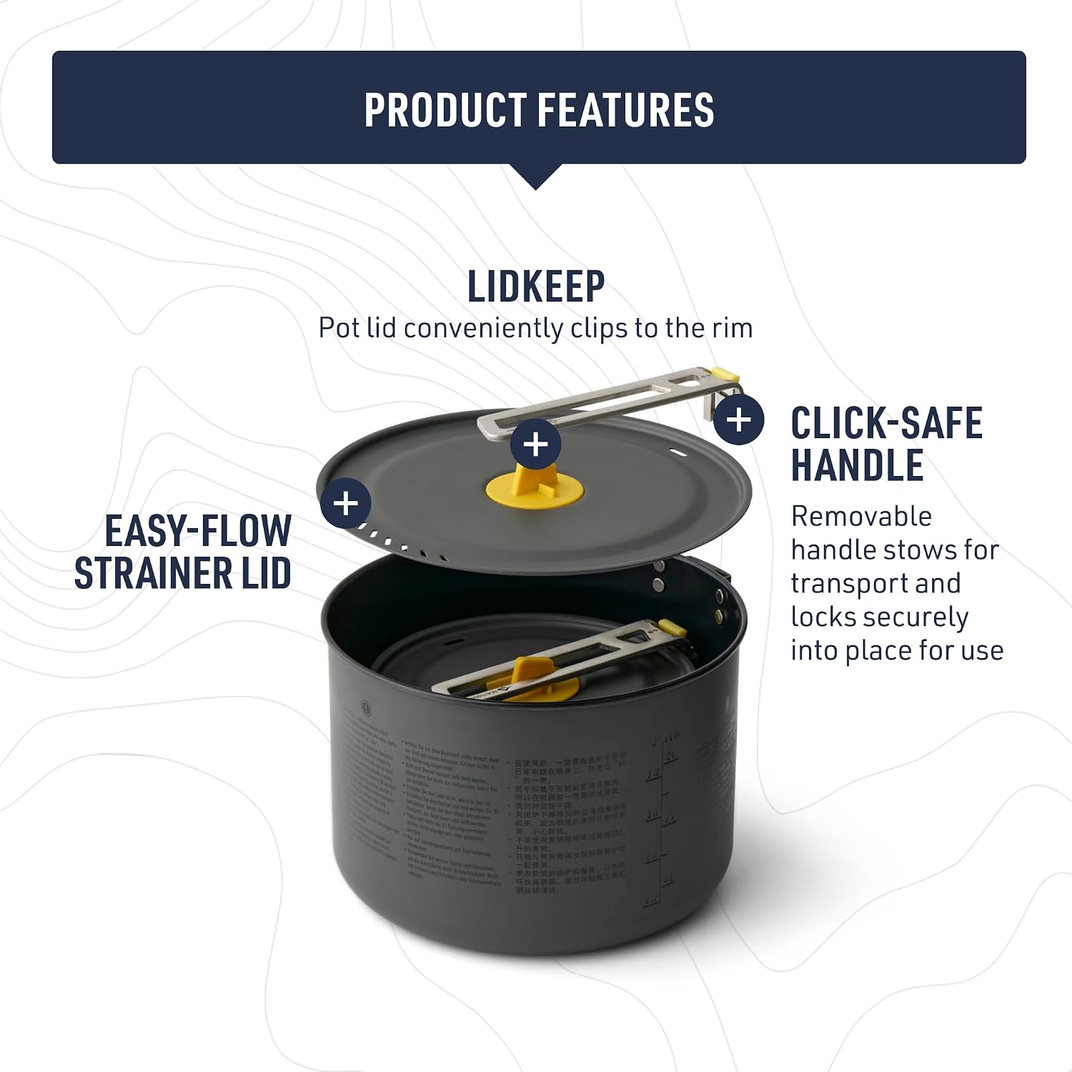 Sea to Summit Frontier Ultralight Two Pot Set - Shop Cook Pots at Trekaline