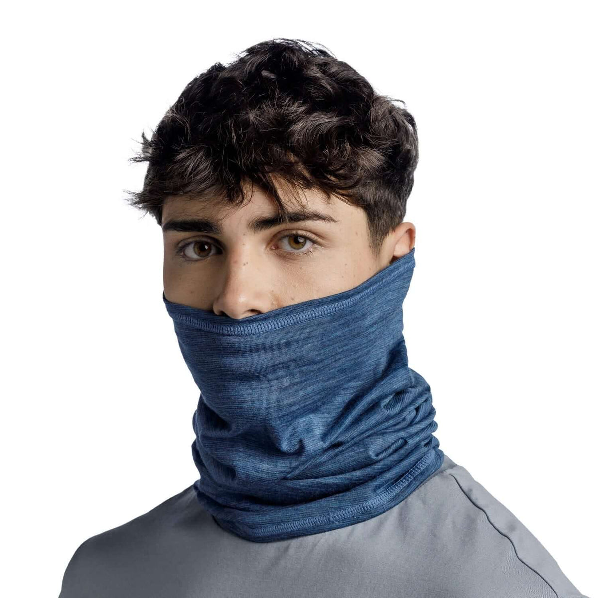 Buff Merino Lightweight Neckwear Multistripes Tempest
