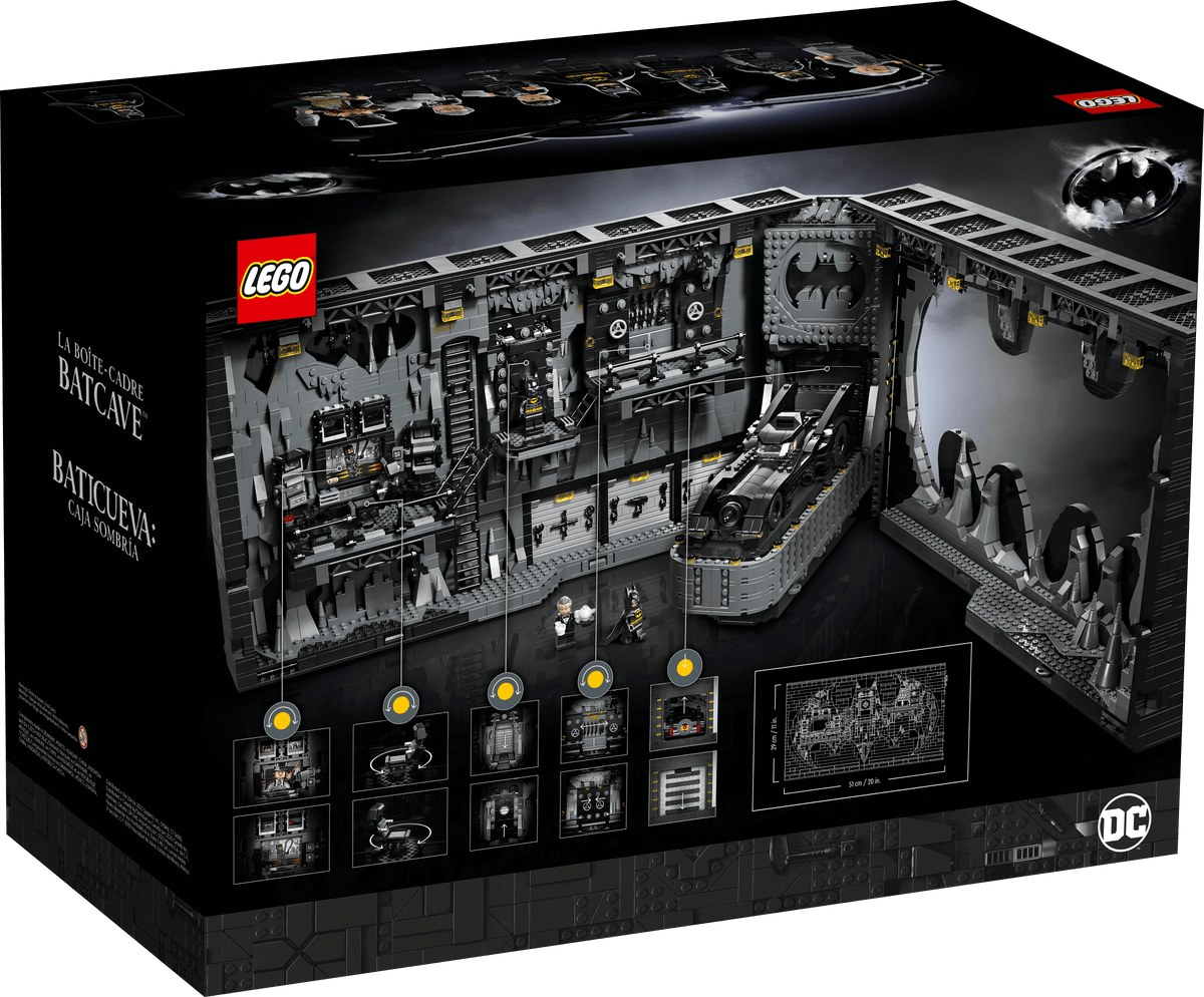 LEGO Batcave Shadow Box Building Set - Shop Indoor Toys at Trekaline