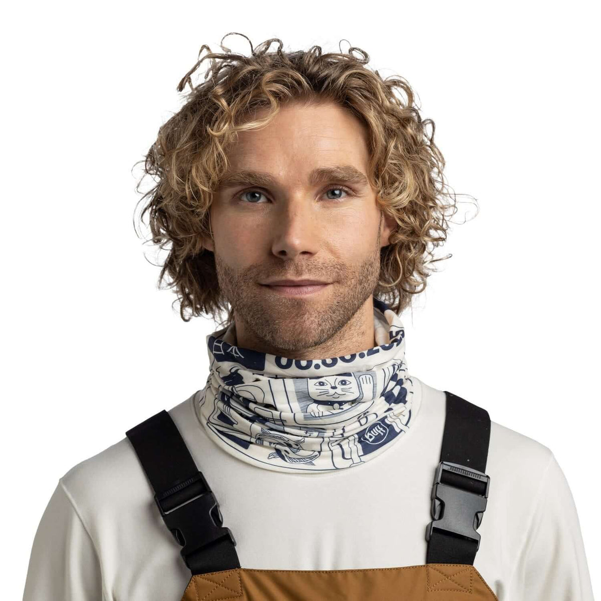Buff Original EcoStretch Neckwear - Kuraco Cloud - Shop Neck Gaiters at Trekaline